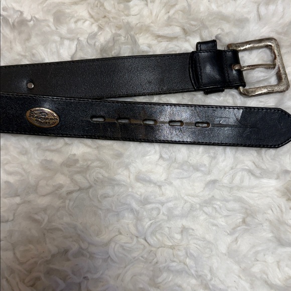 VTG Brass / Leather Belt - Picture 5 of 10